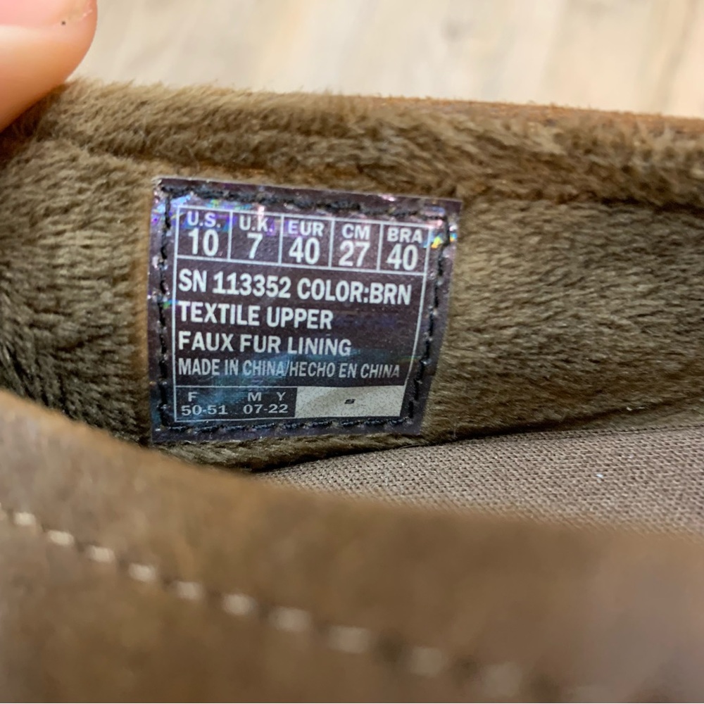 Skechers Women's BOBS brown slip-on memory foam loafers size 10 - Picture 7 of 7